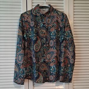 Paisley Long Sleeve Shirt
